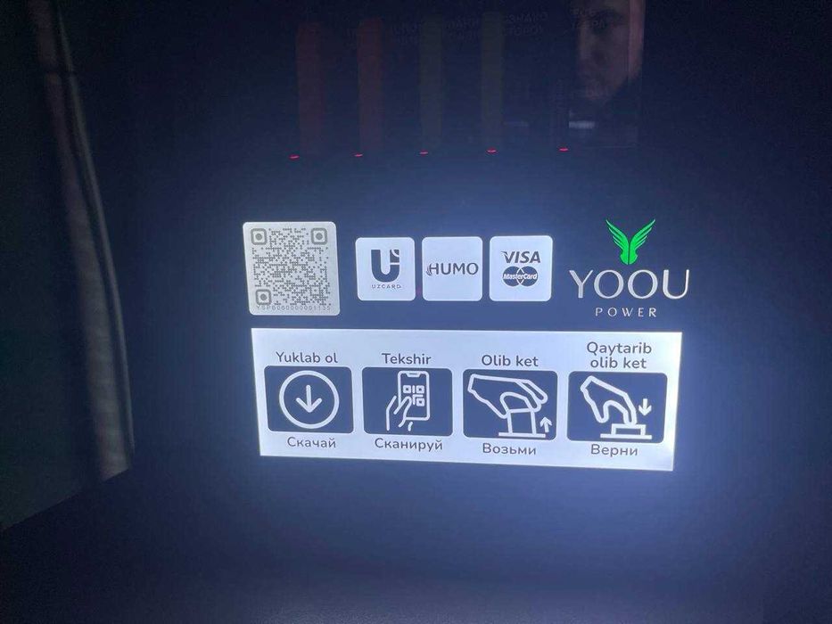 Tayyor biznes sotiladi. (Yoou Power powerbank ijarasi franshizasi)