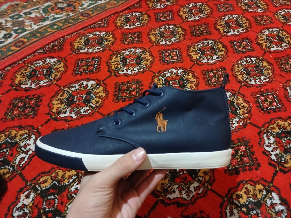 Polo brendidan qoʻjali va sifatli oyoq kiyim.RASSIYA Mahsuloti