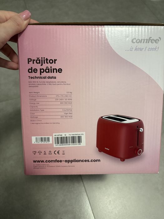 Prajitor paine Comfee