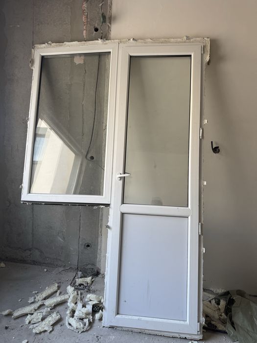 Окно и двери для балкона