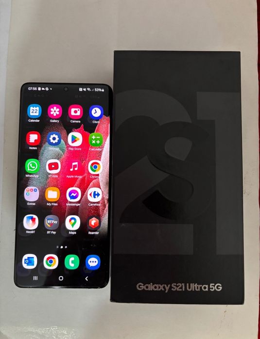 S 21 ultra 256 gb -ram12 gb