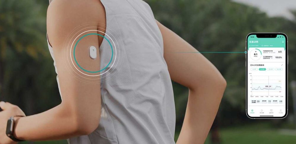 Sibionics/сибионикс GS1 датчики для измерения глюкозы в крови