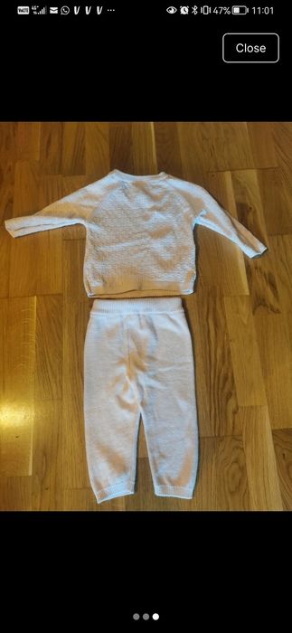 Lot de 3 Compleuri pentru fetite, roz si roz pal, in stare impecabila