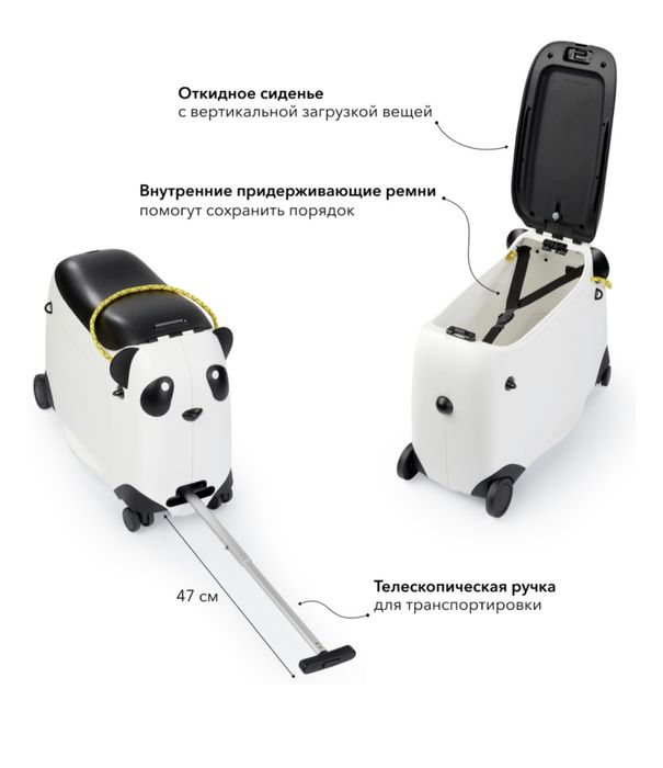 Детские чемоданы каталка