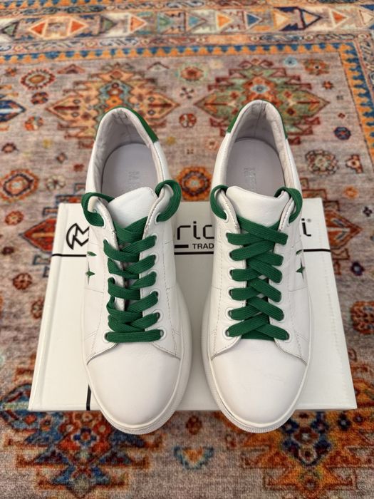 Классные кожаные кеды