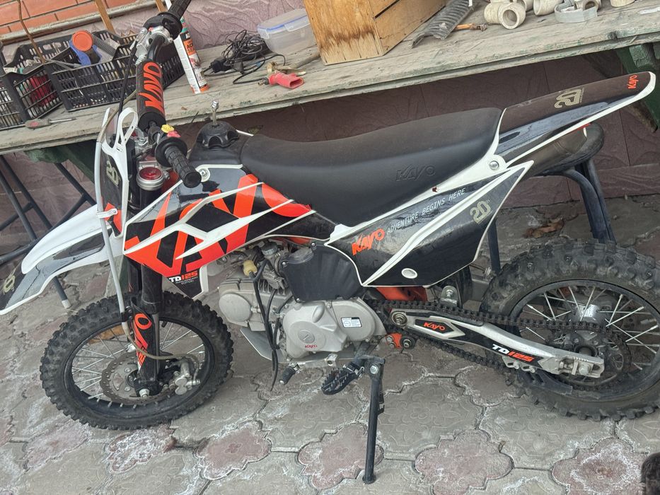 Питбайк  кайо тд125