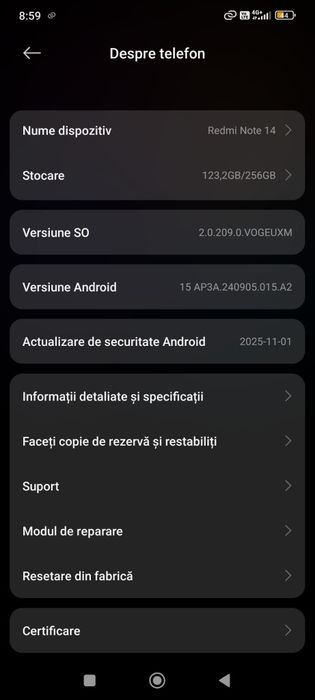 Telefon Redmi Note 14, 5G