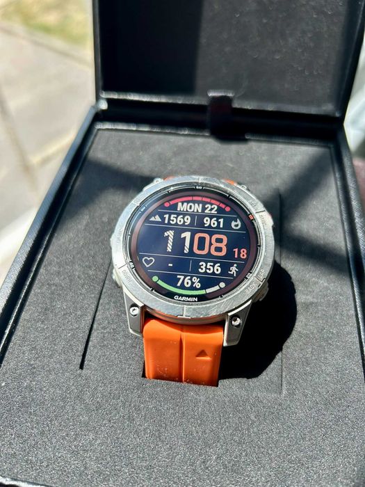 Garmin fenix 7 Pro – Sapphire Solar Edition | Titanium | 47 mm