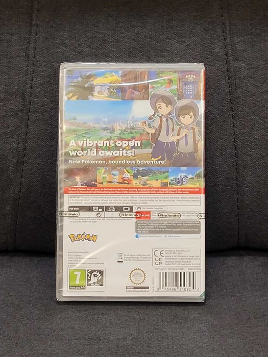 Pokemon Violet (Scarlet & Violet) pentru Nintendo Switch 1 & 2, joc nou și sigilat, în limba Engleză, 200 ron