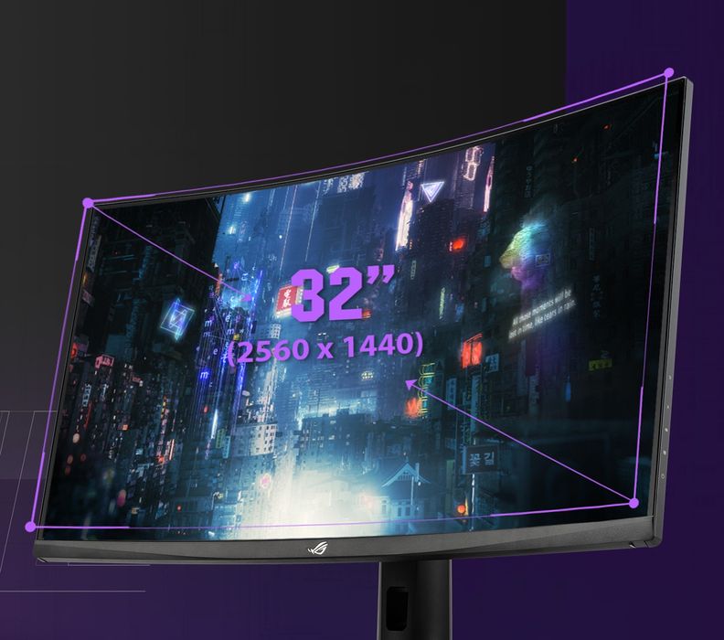 ASUS ROG Strix Monitor 32" 170Hz (XG32VC), QHD (2560 x 1440)
