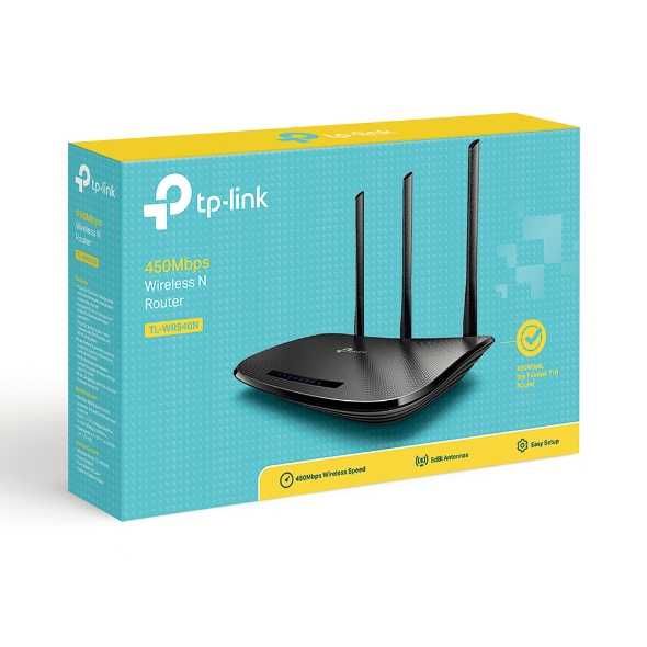 Router TP LINK TL WR940N, 450 Mbps