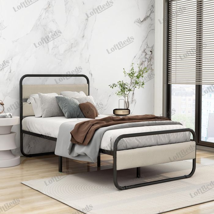 Hi-tech кровать BYSOFT, Двуспальная и односпальная кровать