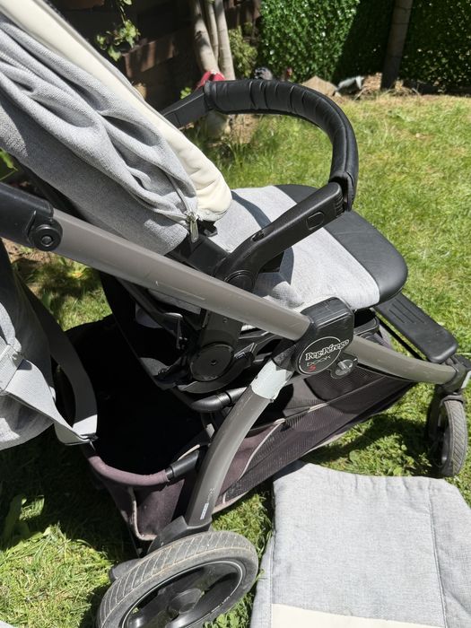 Продавам количка Peg Perego Book S 2в1 – кош за новородено + седалка