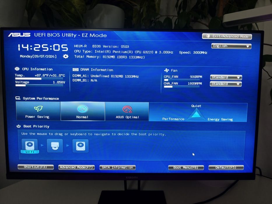 Sistem PC Office / Kit Asus H81M-R LGA 1150 + Intel G3220 + 8GB DDR3 Zeppelin + Sursa Sirtec 400W + Zalman T3