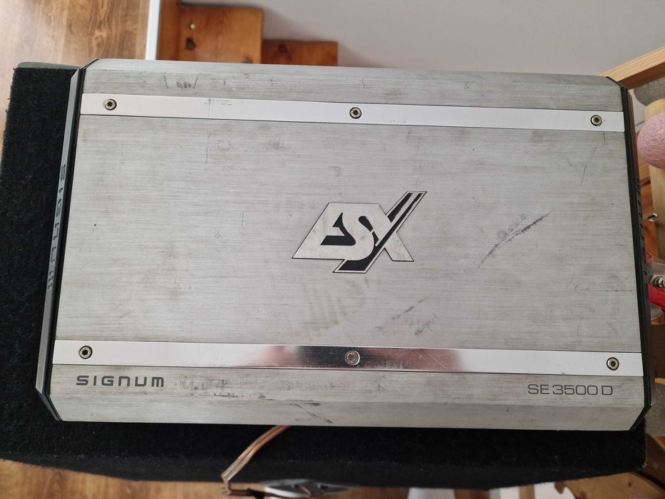 Subwoofer Auto Axton AB30 250w + AMP SE3500D + Condensator Hifonics