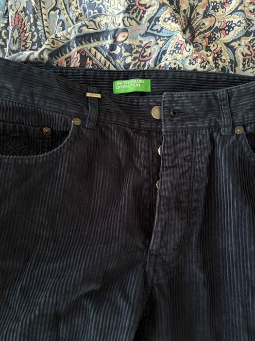 Продам синие брюки Benetton
