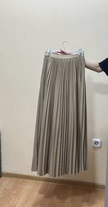 Юбка плиссе длины макси