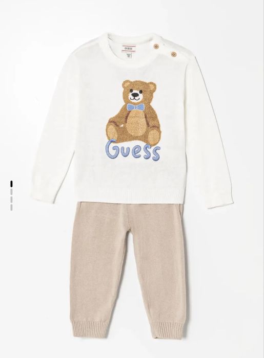 Бебешки памучен комплект Guess