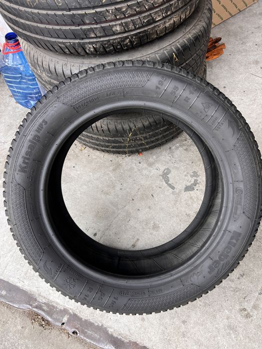 4 anvelope m+s 195/55/16 , Kleber , DOT 2023