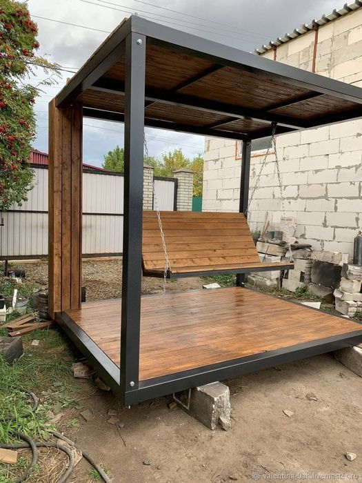 Мангальные зоны с беседками