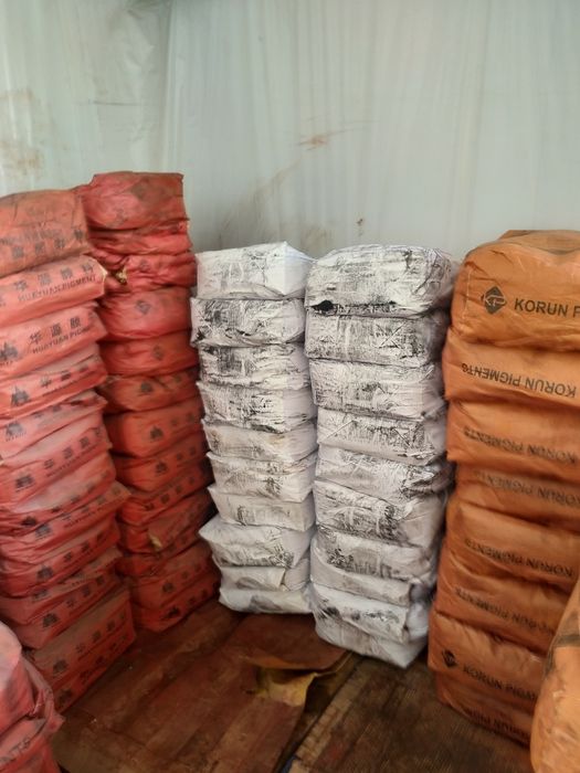 Белый цемент и пигменты и химикаты