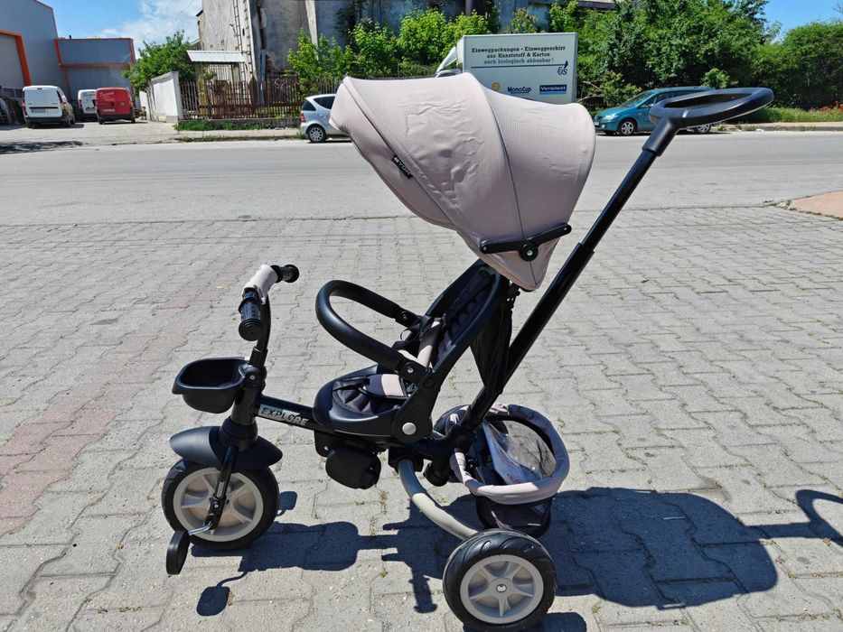 BYOX Сгъваема детска триколка EXPLORE бежов