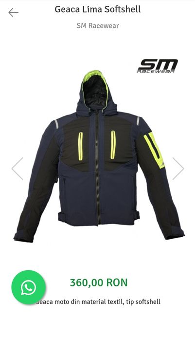 Geaca iarna ski, snowboard cu gluga