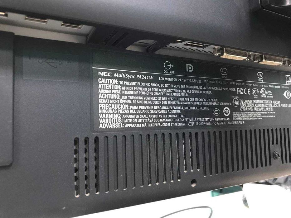 Профессиональный монитор NEC LCD Monitor MultiSync PA241W-BK
