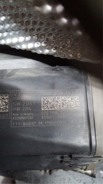 5q0909144p caseta de direcție vw Passat b8