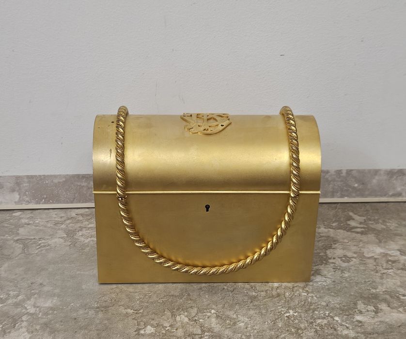 LONDON 19-ти век,  бронзов кутия за съхранение на хартия.