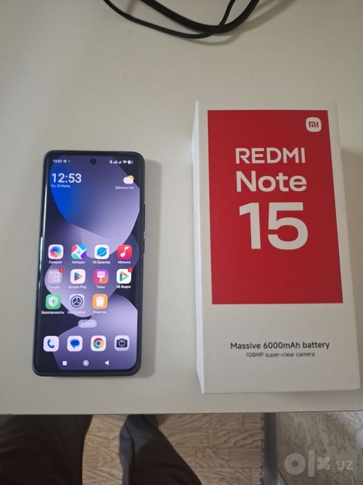 Redmi note 15 6/128gb