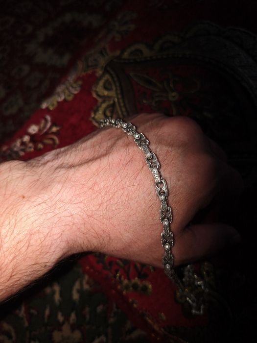Мужская цепочка сделана под заказ 71 гр, длина 70