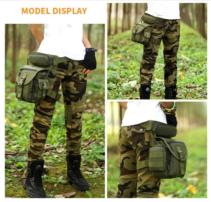 Geantă militară, Buzunare cu centură impermeabilă,