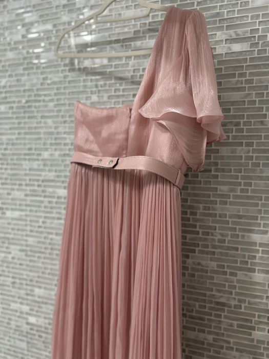 Rochie lunga roz