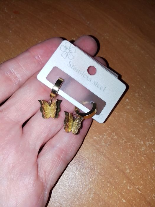 Серьги бижутерия