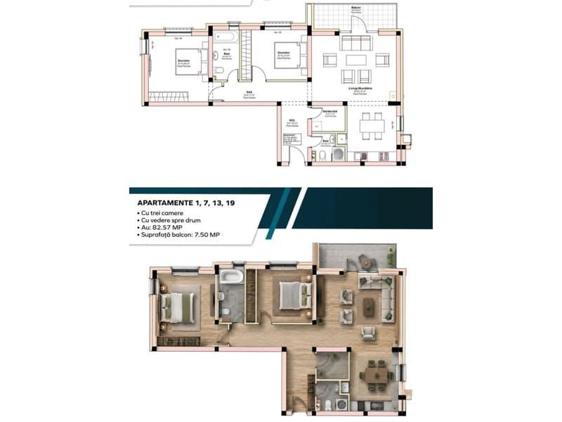 Apartamente noi 2 si 3 camere - Oasis Premium Park Livezeni