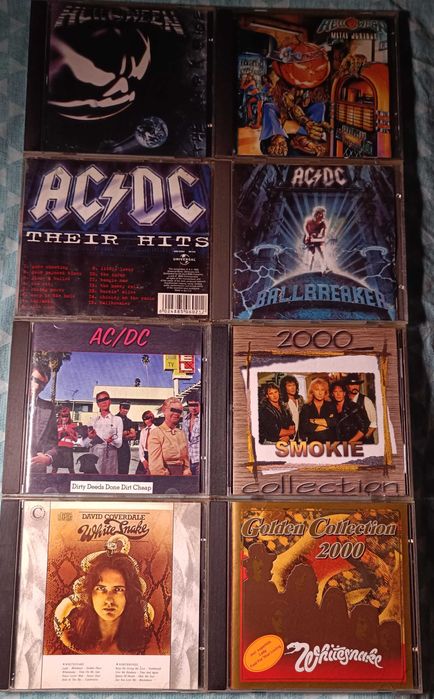 CD-uri audio, muzica rock, de colectie