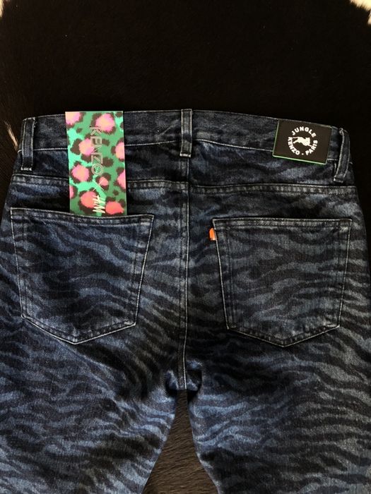 Jeans ediție limitată KENZO FOR H&M - imprimeu tigru