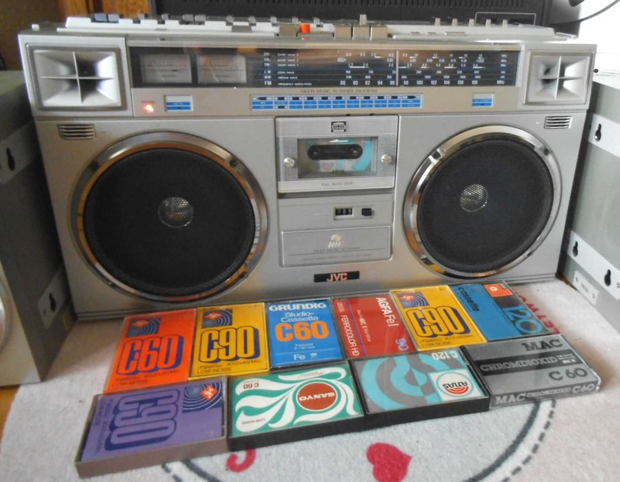 Woofers 16cm JVC RC-M70 Stereo Cass Recorder