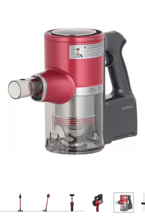 LG Cord Zero безпроводной швабра пылесос