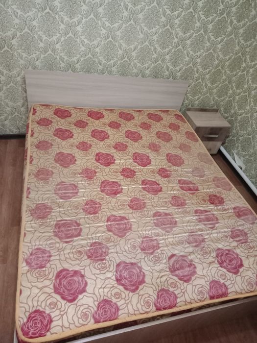 Кровать в идеальном состоянии.