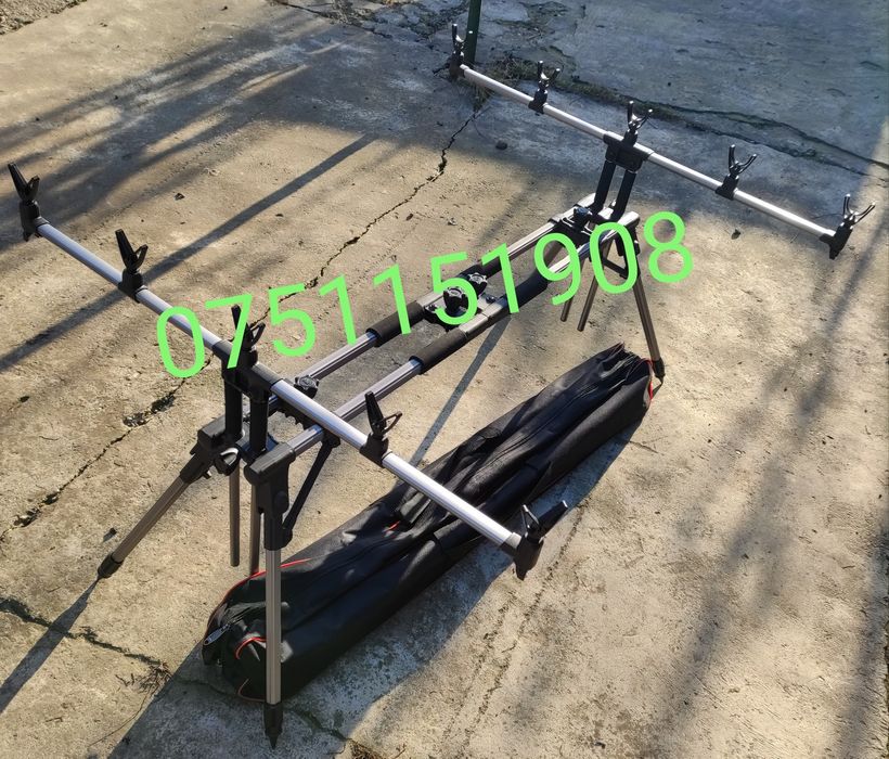 Suport -Rod pod Katiusha - Rodpod  4  posturi pentru  4 lansete CRAP