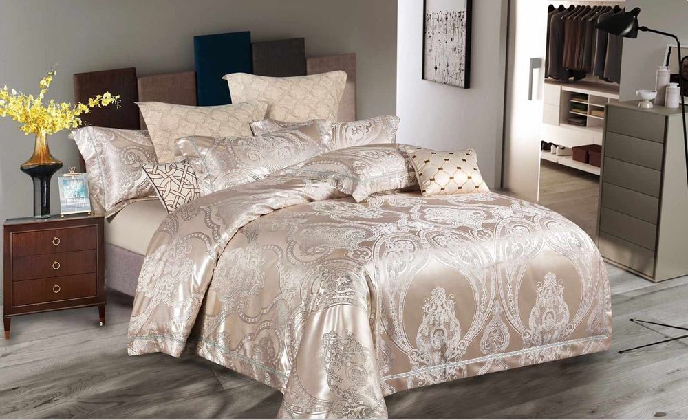 Lenjerii Jacquard satinat