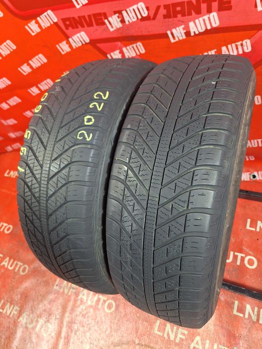 Anvelope M+S 195/60/16 - GoodYear - 5 MM - DOT 2022 !