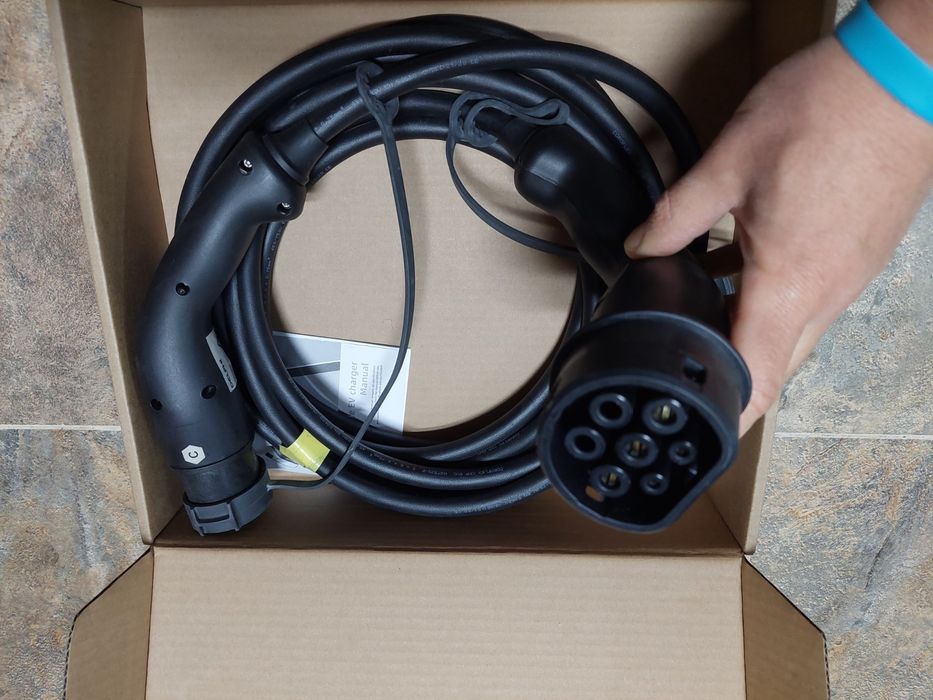 Тип 2 Type2 Кабел за зареждане на електрически автомобили  АЦ АС