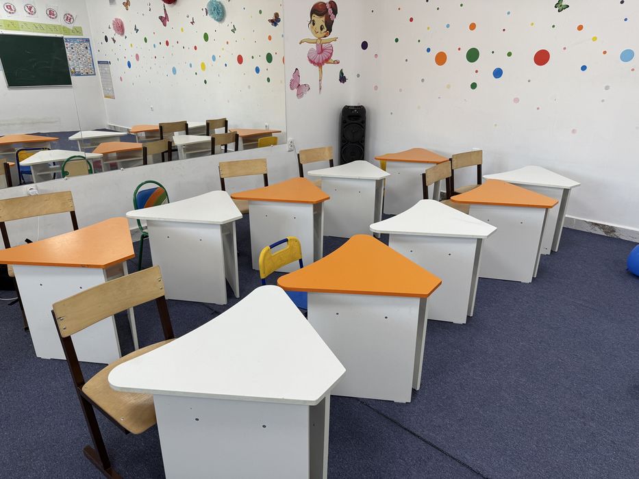 Детский парта 10 шт