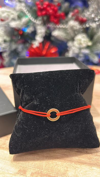 Brațari Aur 14k șnur reglabile