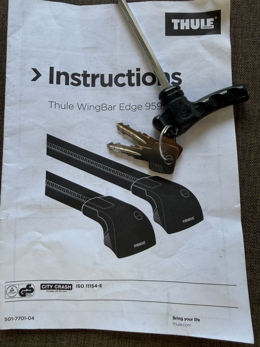 THULE  рейлинги оригинал