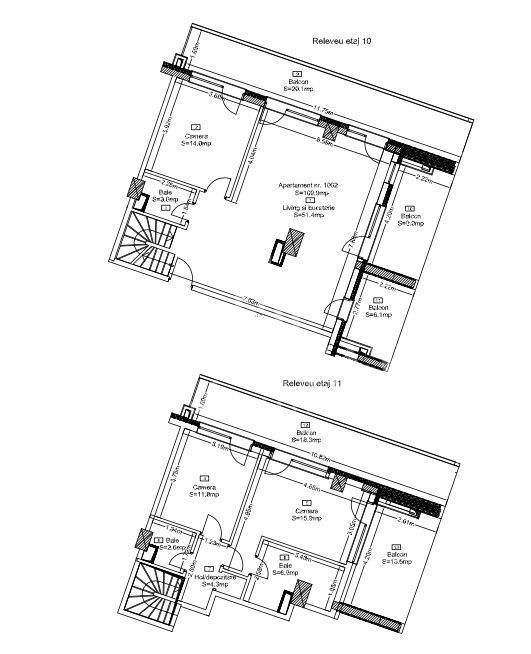 Penthouse 2 niveluri | Terase panoramice | 0%comision | Wings