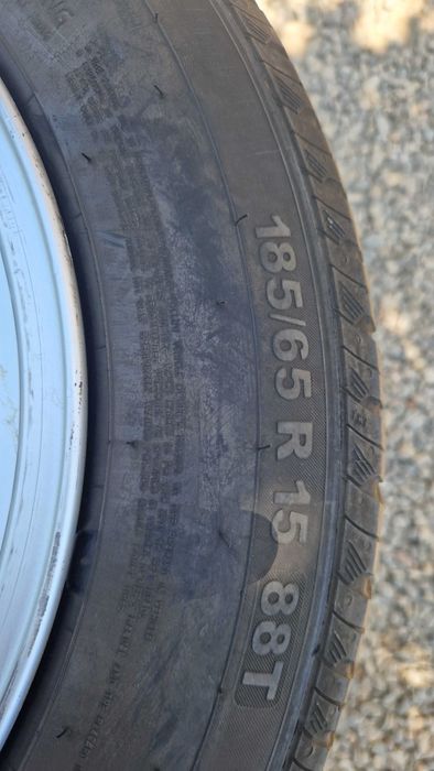 BMW E34 525 джанти със летни гуми 185/65/15 7J×15 5×120  ET20 DOT 0919